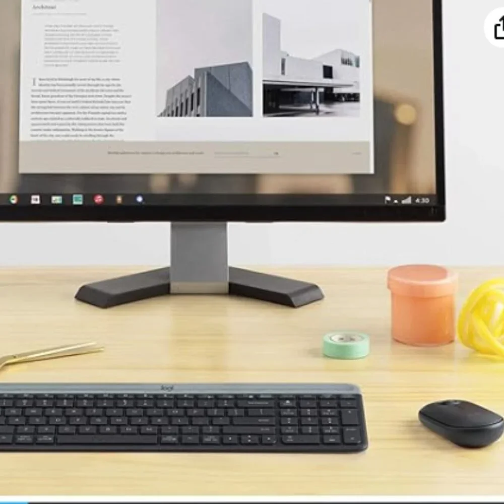 Logitech MK470 Slim Wireless Keyboard and Mouse Combo